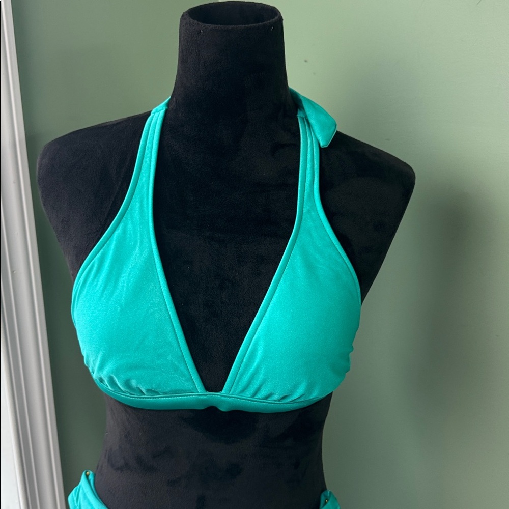 Surfside Aqua 2pc Bikini Small - image 2